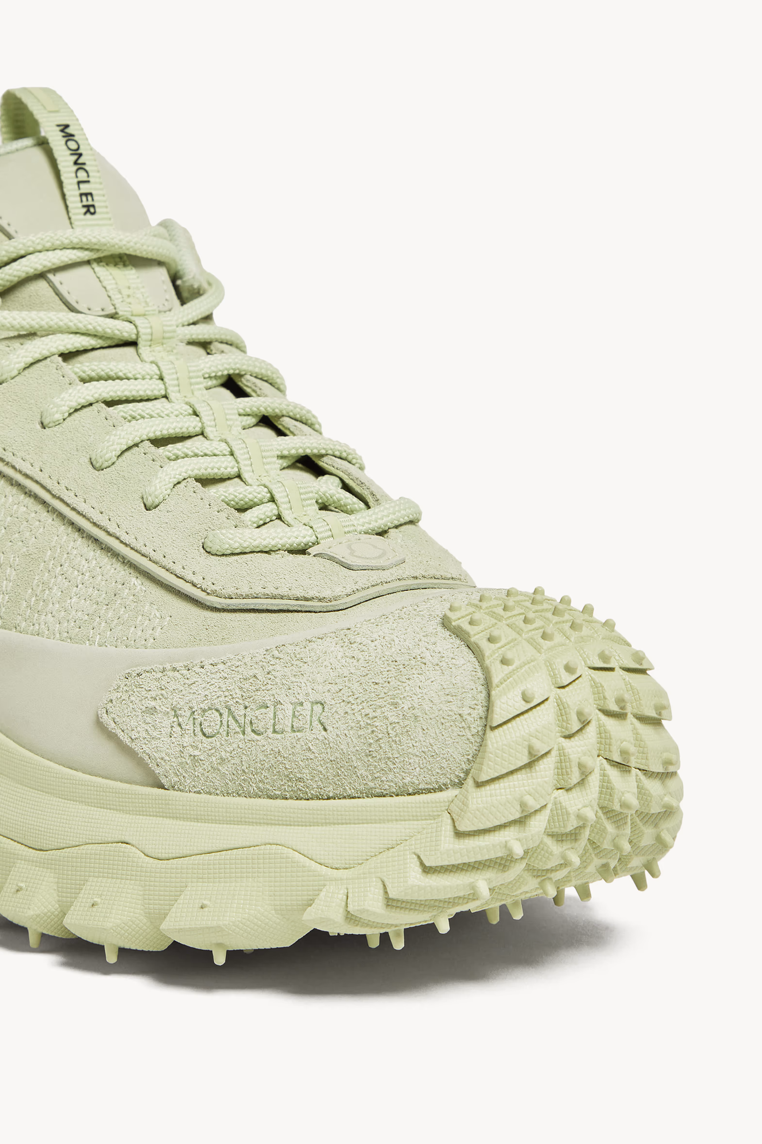 Sneakers Trailgrip Momint en nubuck et daim Hommes Vert Menthe Moncler 3